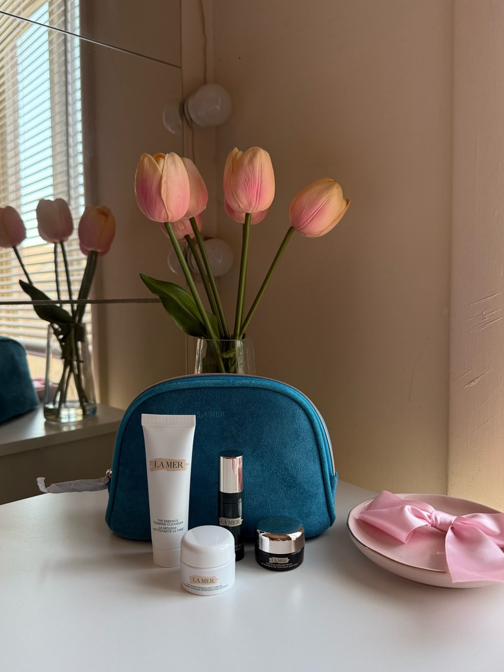 La mar travel skin care set